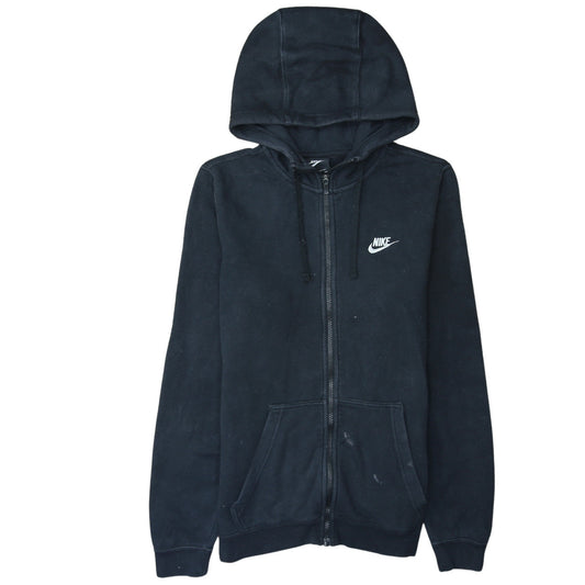 Mens UK Size S Nike Black Full Zip Hoodie