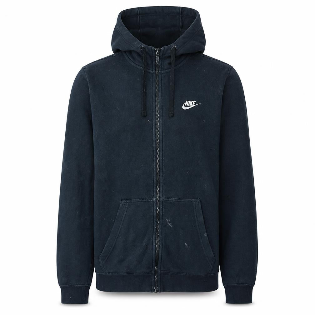 Mens UK Size S Nike Black Full Zip Hoodie