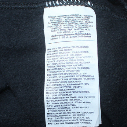 Mens UK Size S Nike Black Full Zip Hoodie