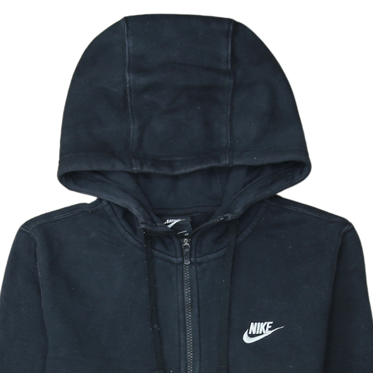 Mens UK Size S Nike Black Full Zip Hoodie