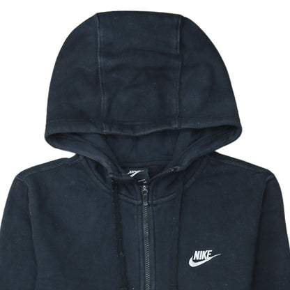 Mens UK Size S Nike Black Full Zip Hoodie