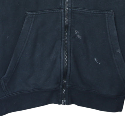 Mens UK Size S Nike Black Full Zip Hoodie