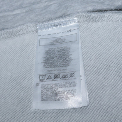 Teens UK Size 164 adidas Grey Full Zip Hoodie