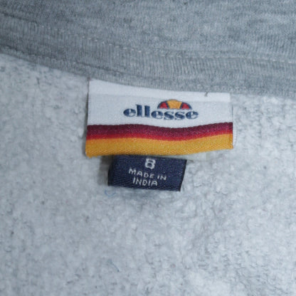 Mens UK Size M ellesse Grey Full Zip Hoodie