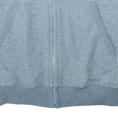 Mens UK Size L VANS Grey Full Zip Hoodie
