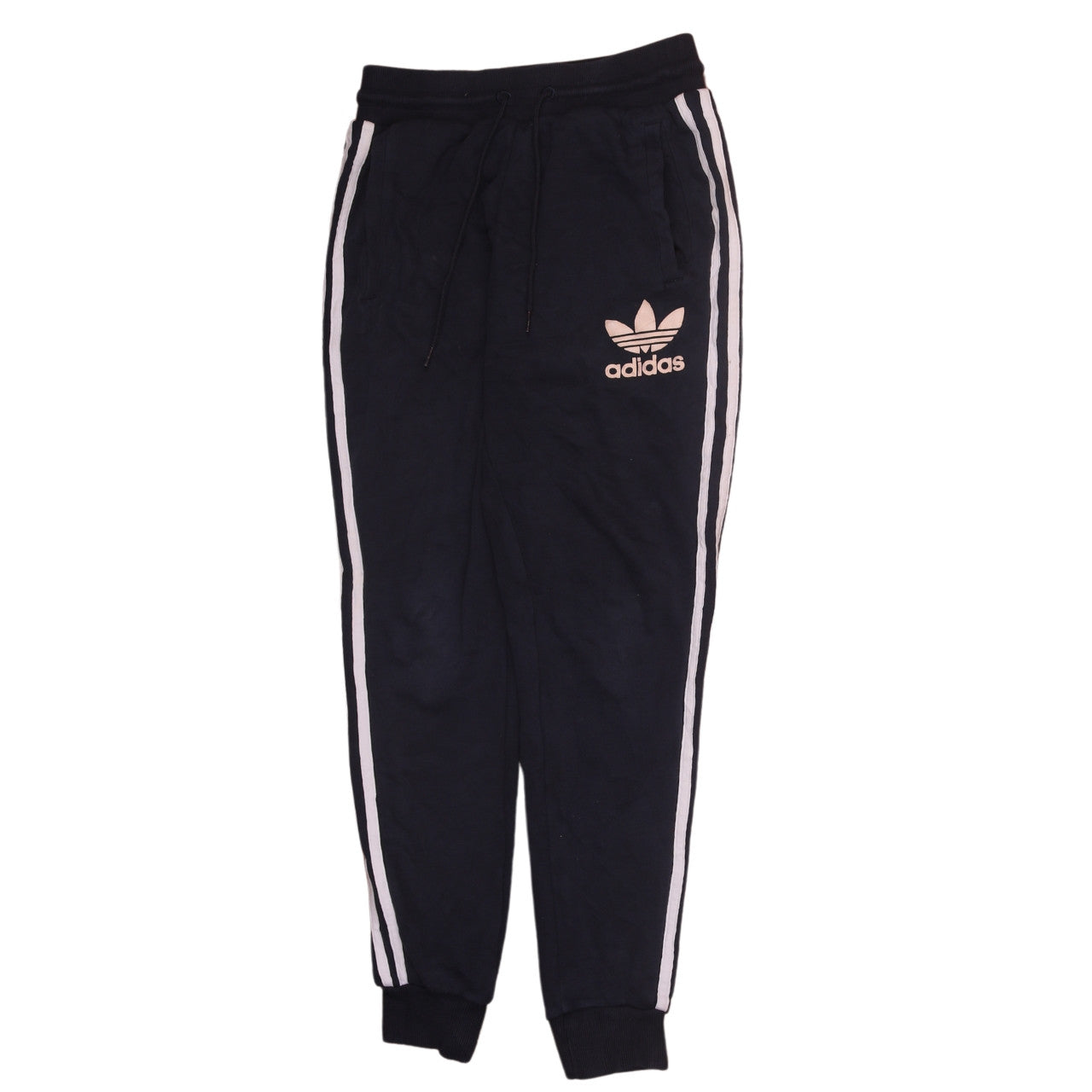 Mens UK Size S adidas Regular Fit Jogger Black Trousers