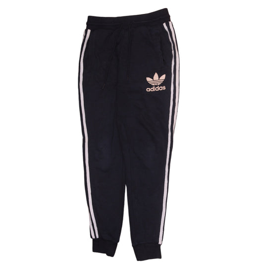 Mens UK Size S adidas Regular Fit Jogger Black Trousers