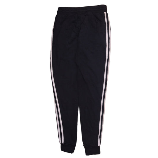 Mens UK Size S adidas Regular Fit Jogger Black Trousers