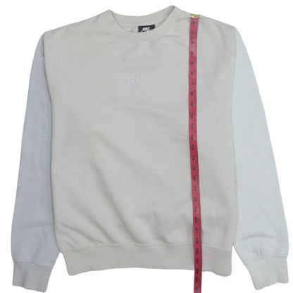 Womens UK Size S Nike Beige Pullover Sweatshirt