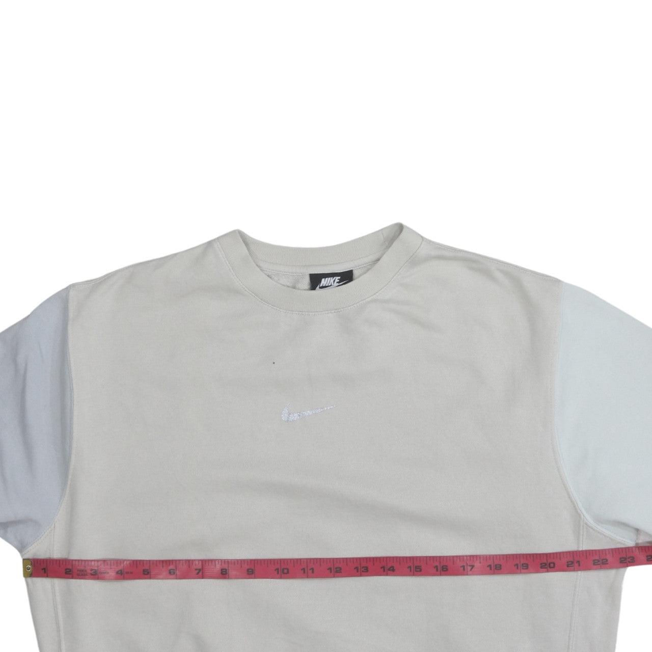 Womens UK Size S Nike Beige Pullover Sweatshirt