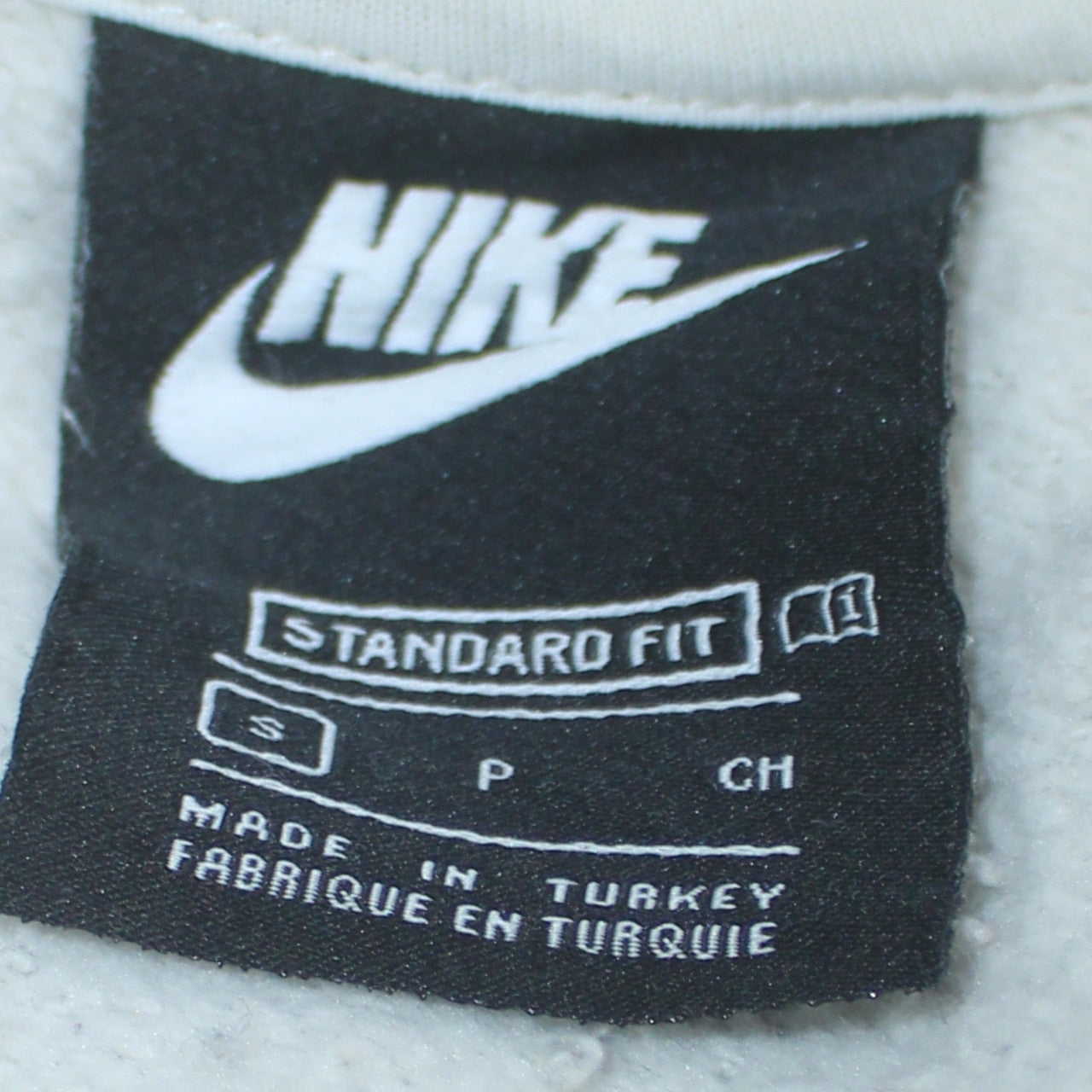 Womens UK Size S Nike Beige Pullover Sweatshirt