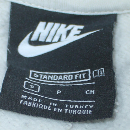 Womens UK Size S Nike Beige Pullover Sweatshirt