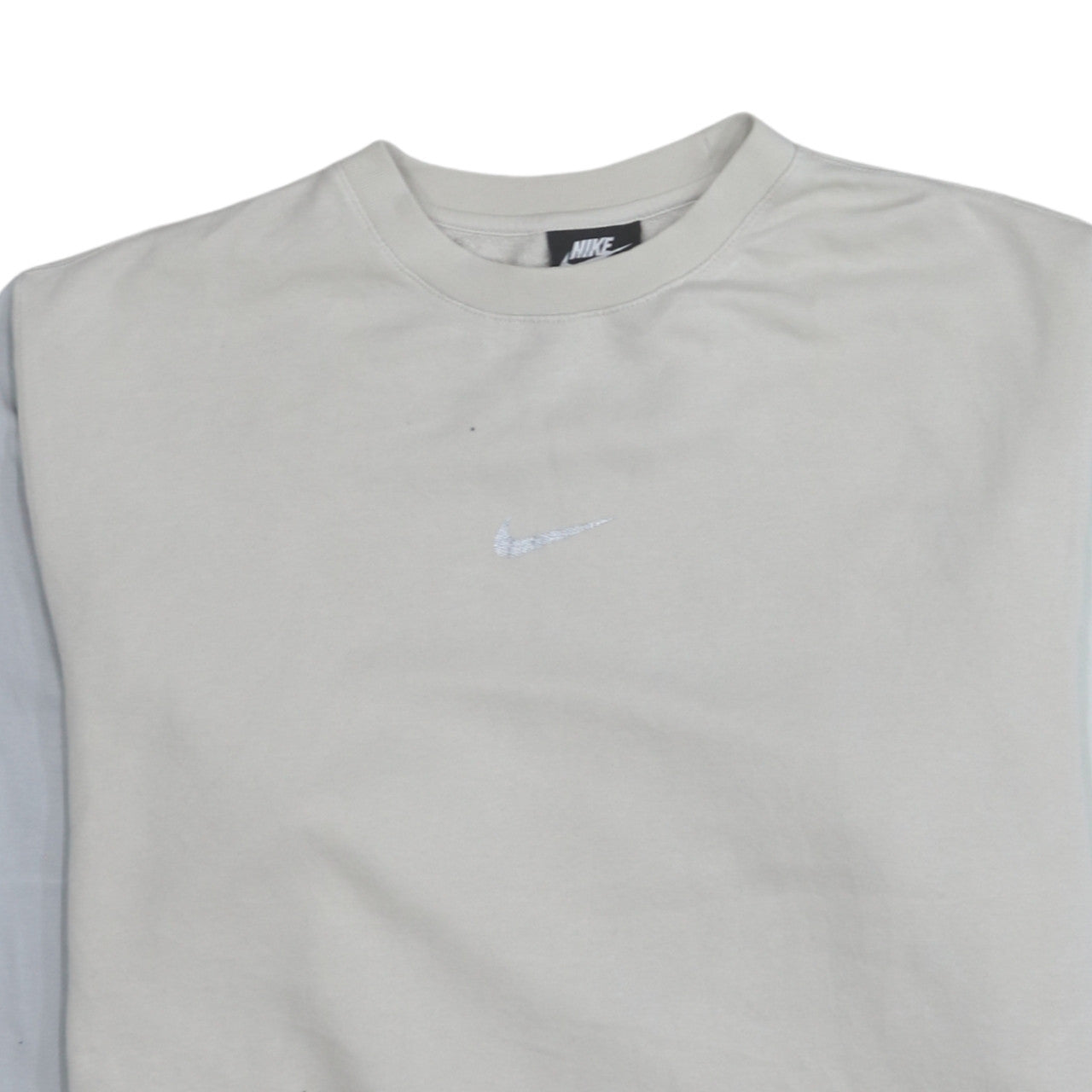 Womens UK Size S Nike Beige Pullover Sweatshirt