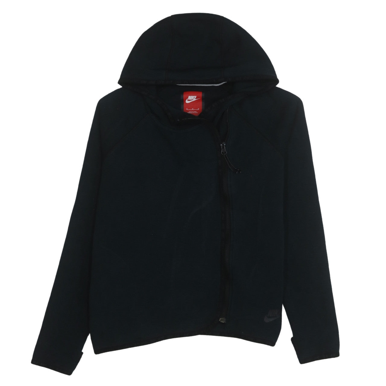 Mens UK Size M Nike Black Full Zip Hoodie