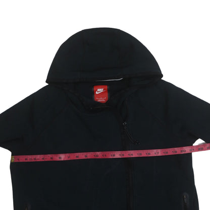Mens UK Size M Nike Black Full Zip Hoodie