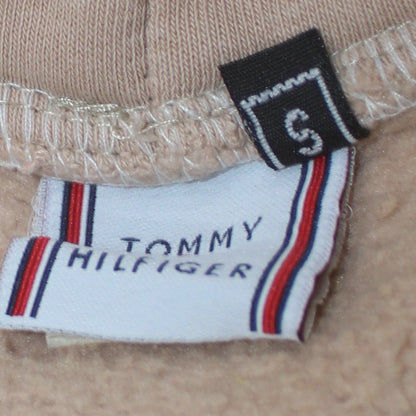 Mens UK Size S Tommy Hilfiger Beige Pullover Hoodie