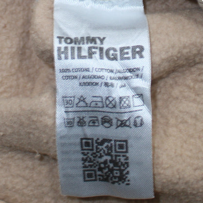 Mens UK Size S Tommy Hilfiger Beige Pullover Hoodie
