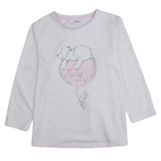 Womens UK Size M Disney Pink Pullover Sweatshirt