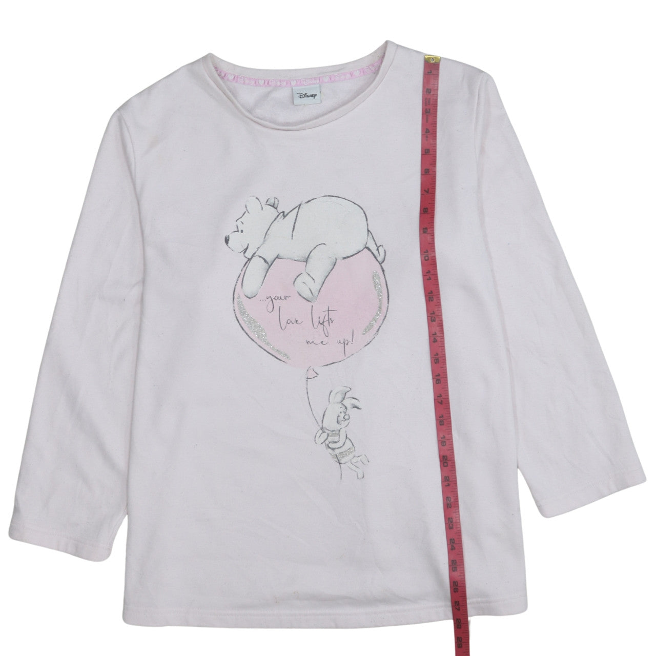 Womens UK Size M Disney Pink Pullover Sweatshirt