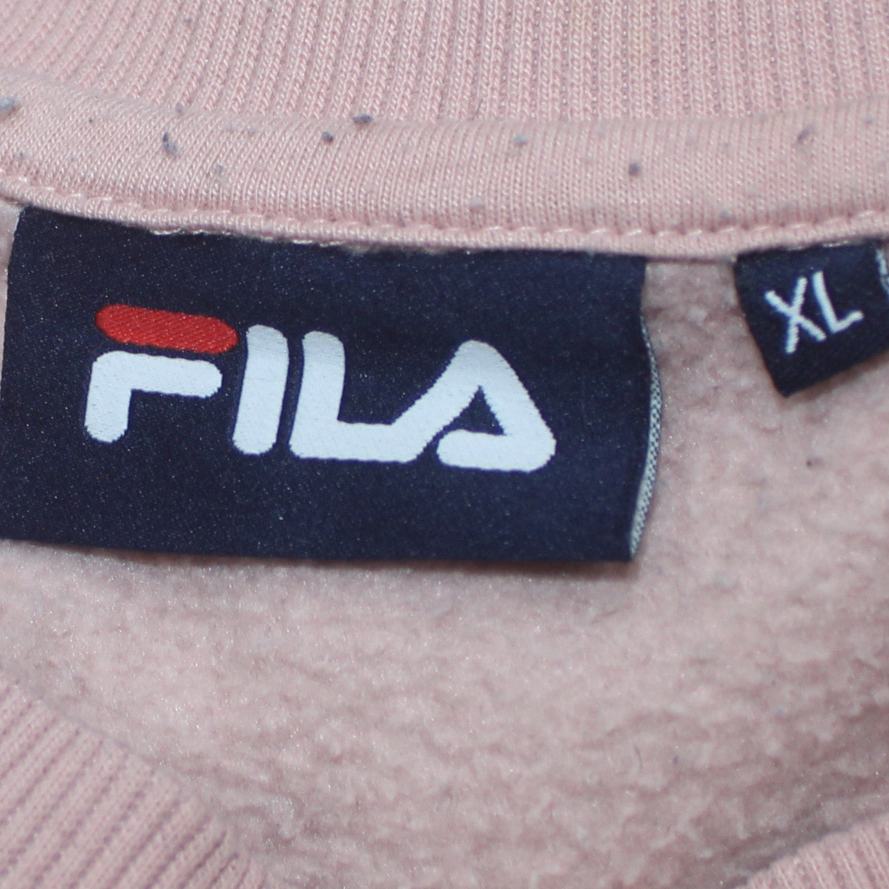 Womens UK Size XL FILA Beige Pullover Sweatshirt