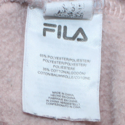 Womens UK Size XL FILA Beige Pullover Sweatshirt