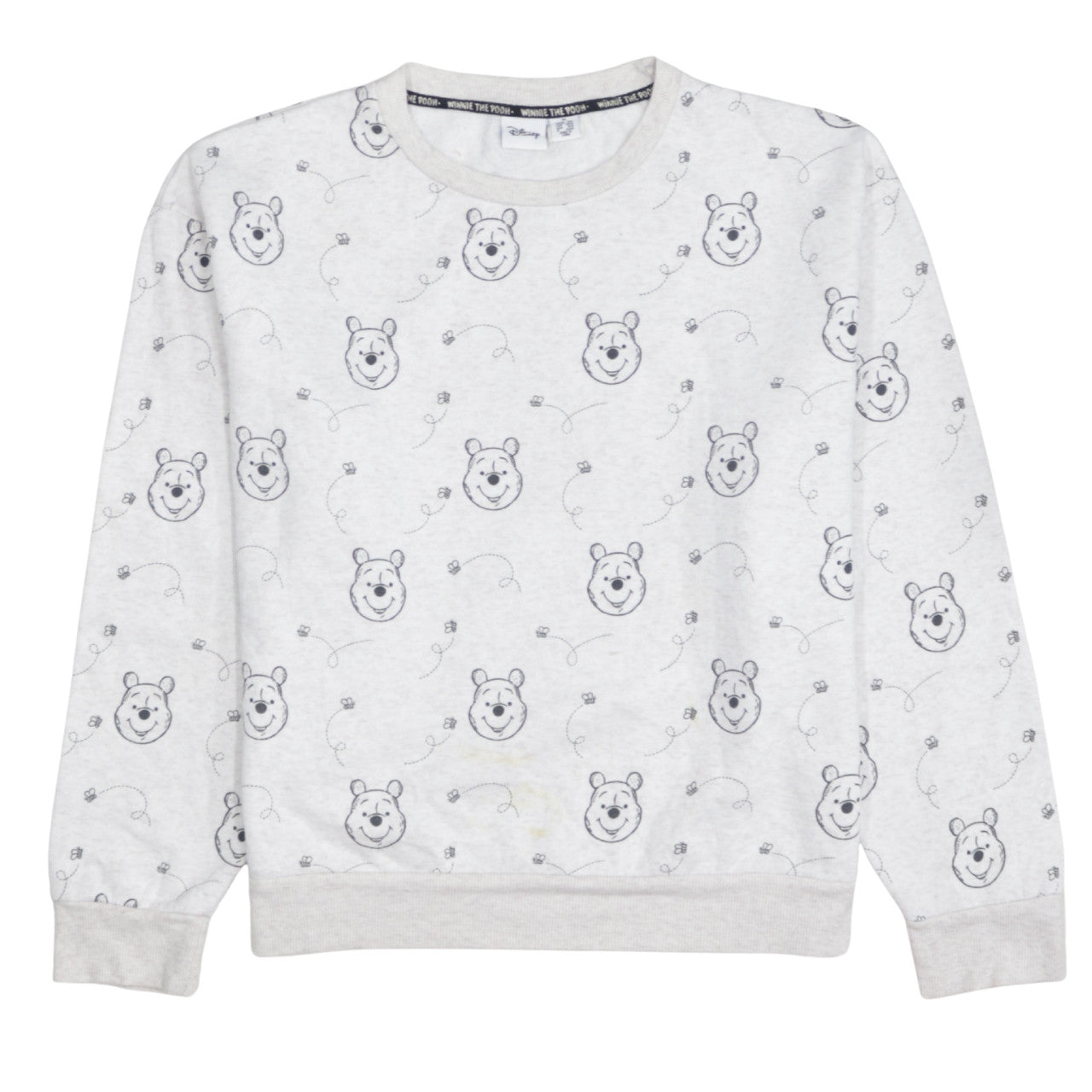 Womens UK Size M Disney Grey Pullover Sweatshirt