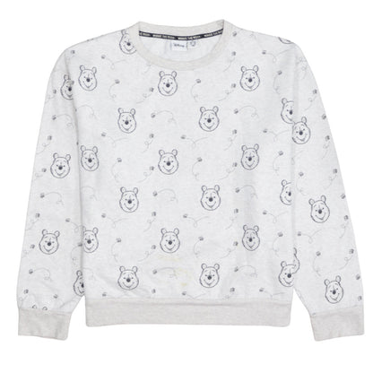 Womens UK Size M Disney Grey Pullover Sweatshirt