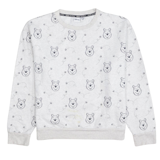 Womens UK Size M Disney Grey Pullover Sweatshirt