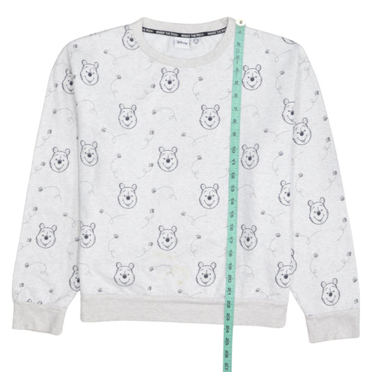 Womens UK Size M Disney Grey Pullover Sweatshirt