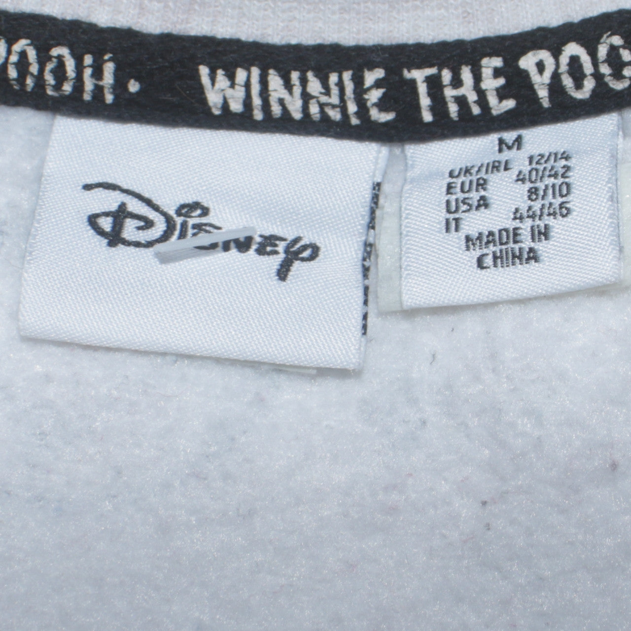 Womens UK Size M Disney Grey Pullover Sweatshirt