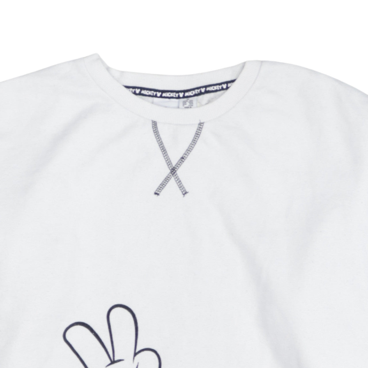 Womens UK Size 12 Disney White Pullover Sweatshirt