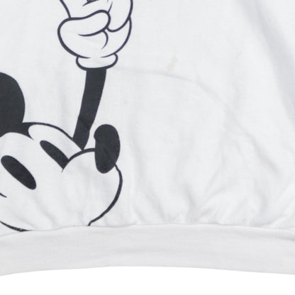 Womens UK Size 12 Disney White Pullover Sweatshirt