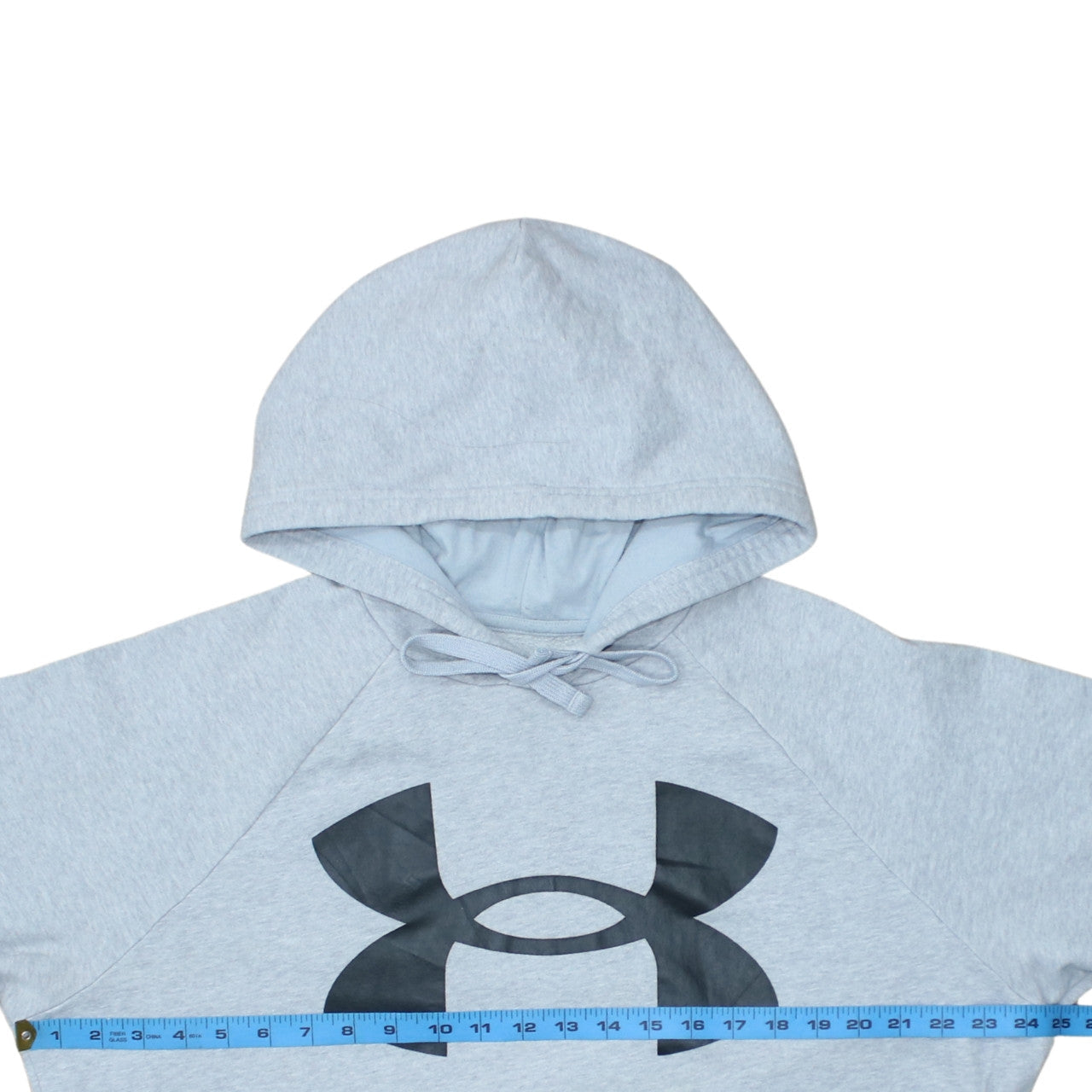 Mens UK Size L Under armour Grey Pullover Hoodie