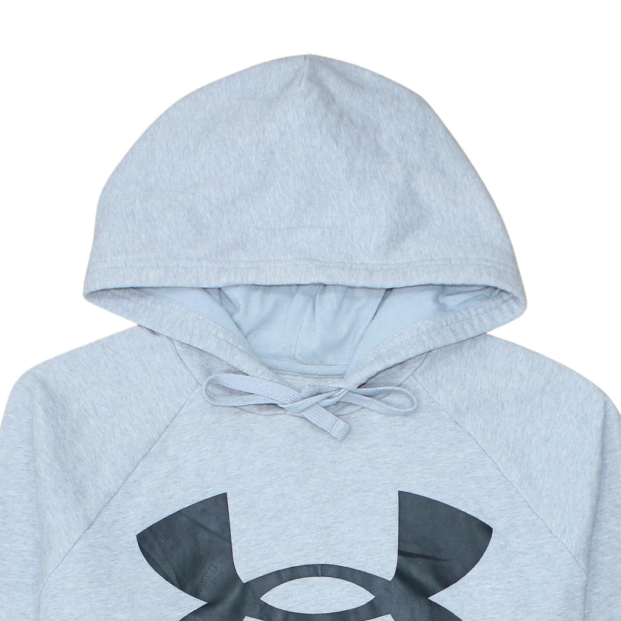 Mens UK Size L Under armour Grey Pullover Hoodie