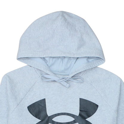 Mens UK Size L Under armour Grey Pullover Hoodie
