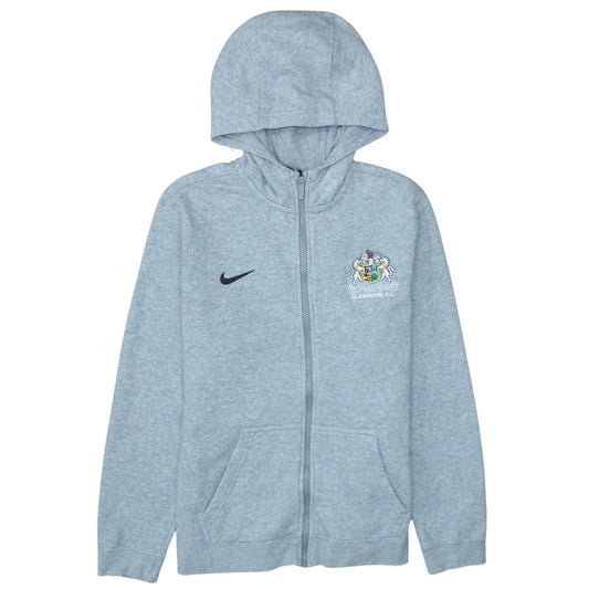 Boys UK Size XL Nike Grey Full Zip Hoodie