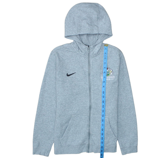 Boys UK Size XL Nike Grey Full Zip Hoodie