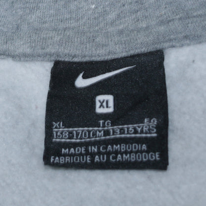 Boys UK Size XL Nike Grey Full Zip Hoodie