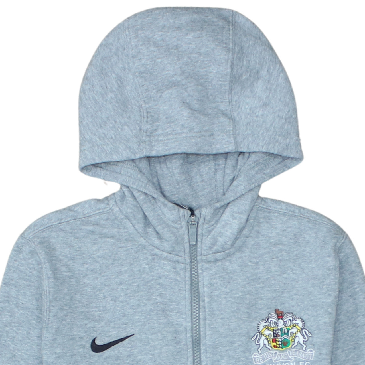 Boys UK Size XL Nike Grey Full Zip Hoodie