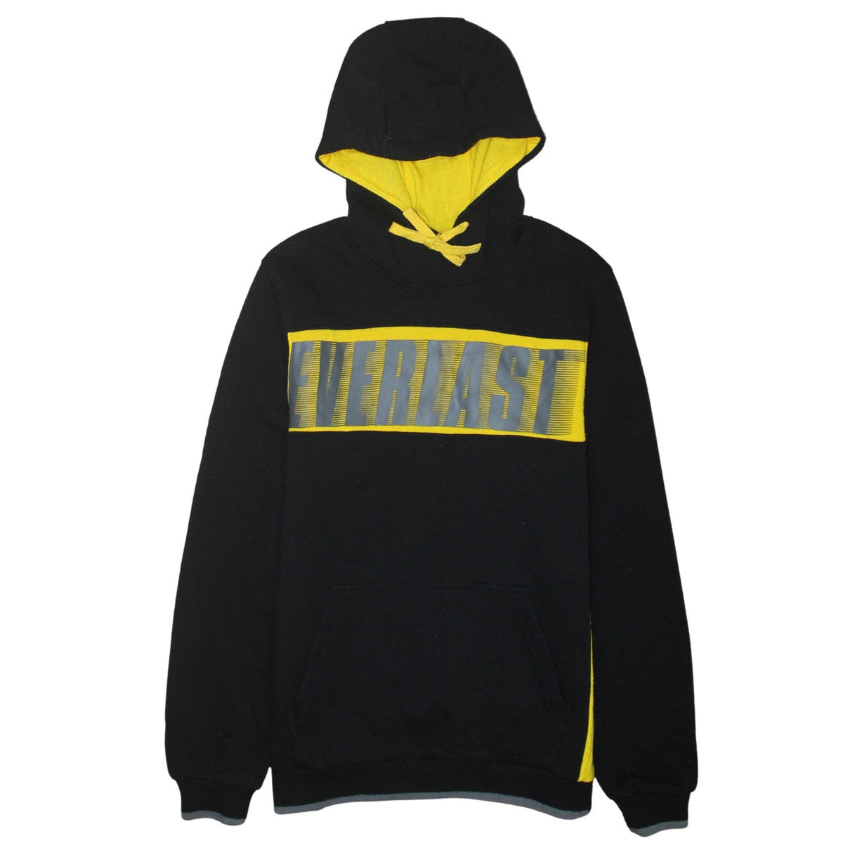 Mens UK Size S Everlast Black Pullover Hoodie