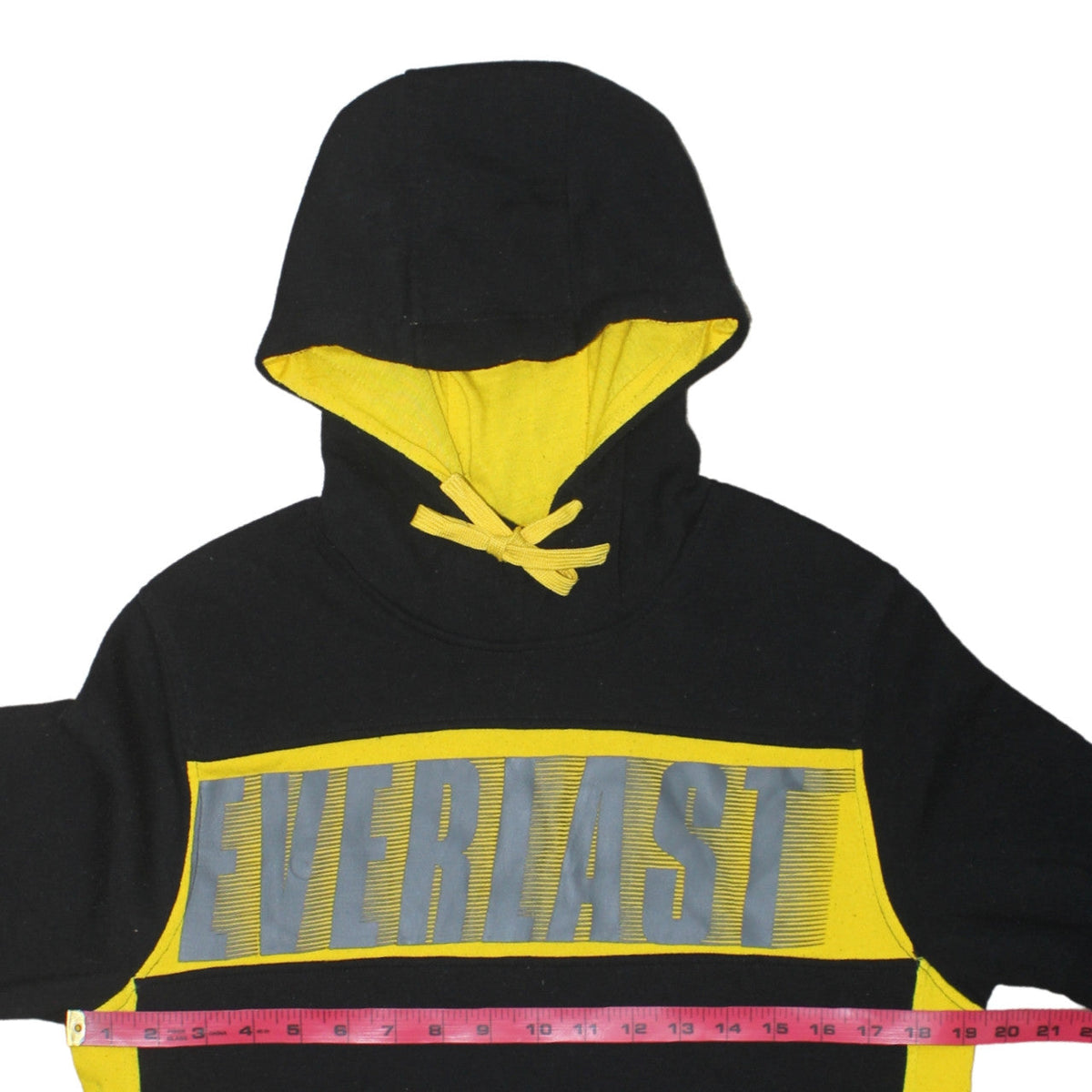 Mens UK Size S Everlast Black Pullover Hoodie