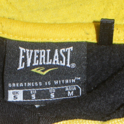 Mens UK Size S Everlast Black Pullover Hoodie
