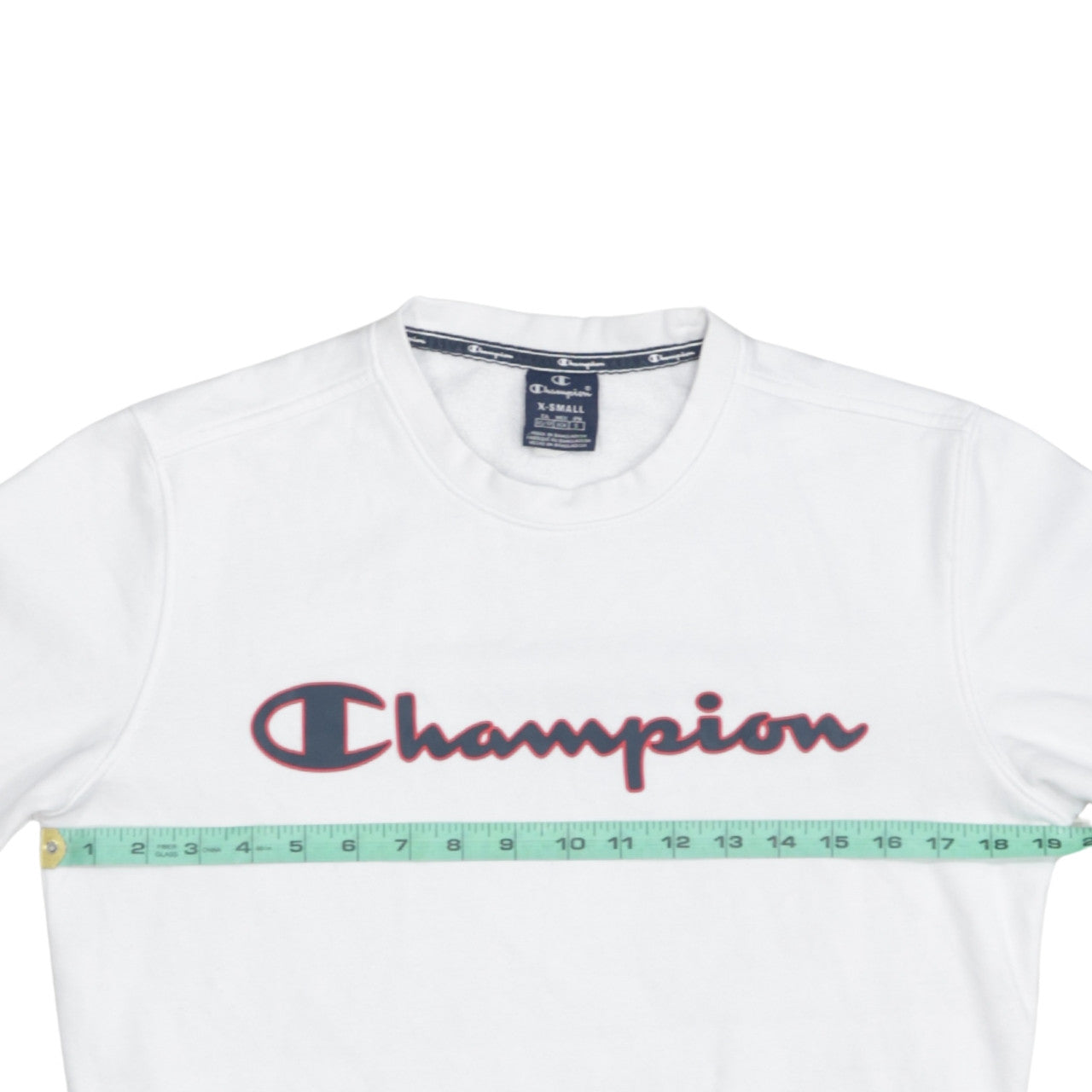 Mens UK Size XS Champion White Pullover Sweatshirt