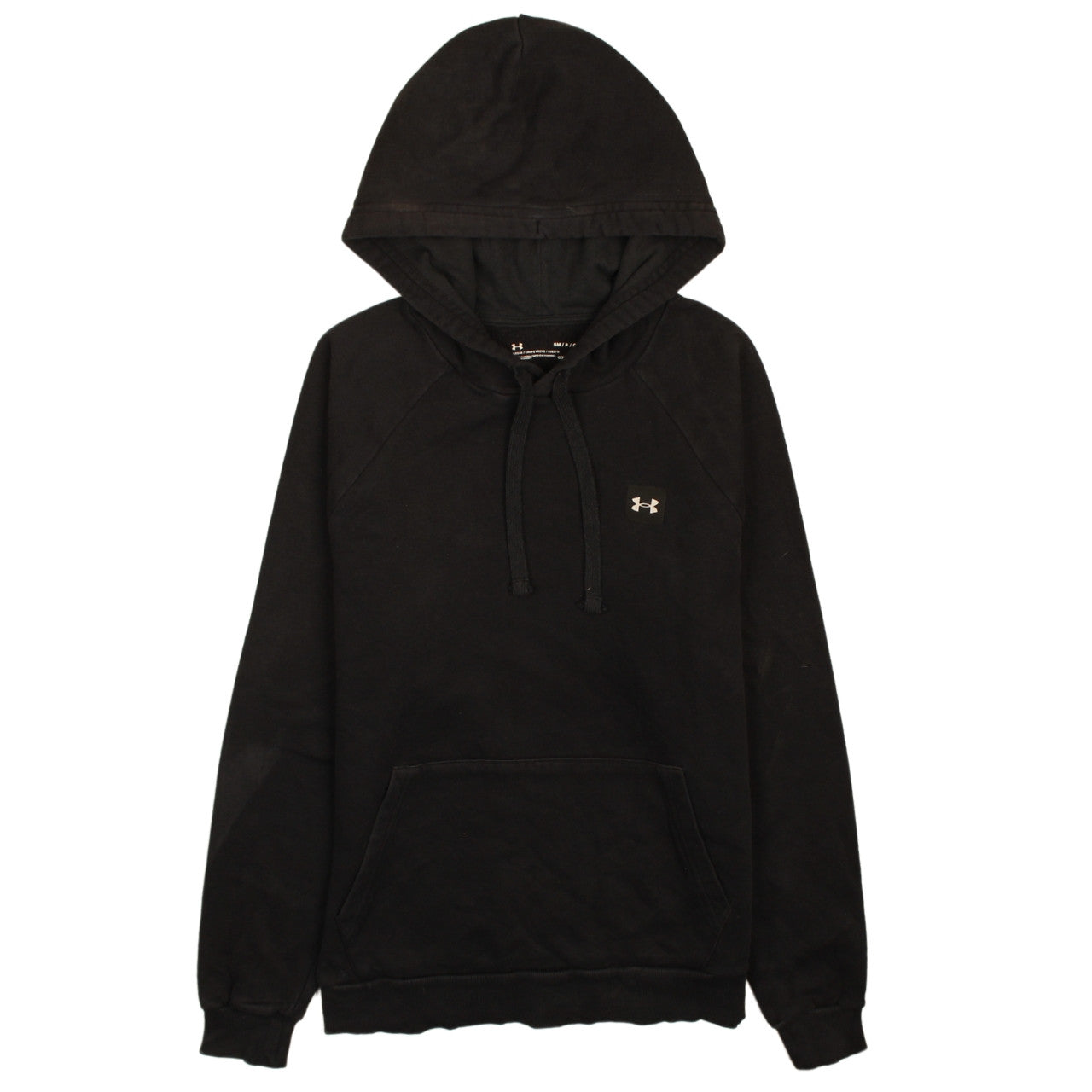 Mens UK Size S Under armour Black Pullover Hoodie