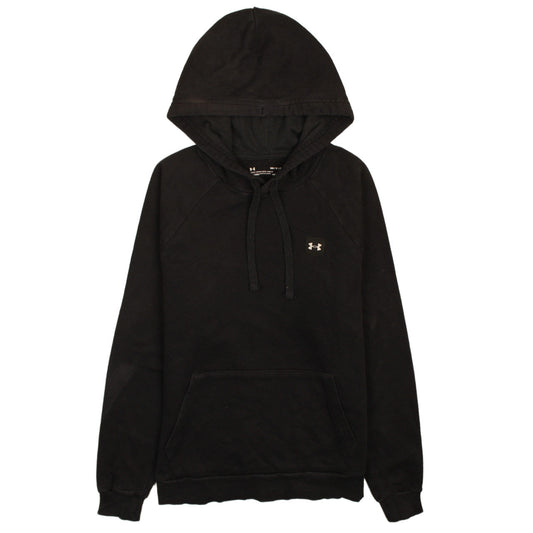 Mens UK Size S Under armour Black Pullover Hoodie