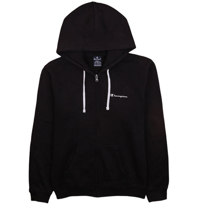 Mens UK Size S Champion Black Full Zip Hoodie