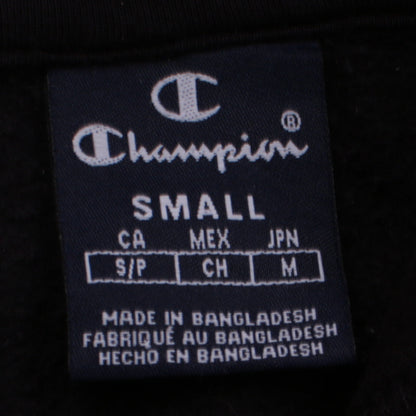 Mens UK Size S Champion Black Full Zip Hoodie