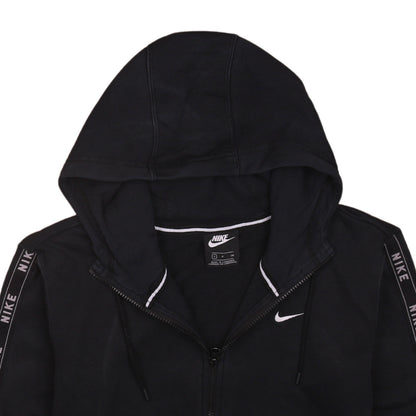 Mens UK Size S Nike Black Full Zip Hoodie