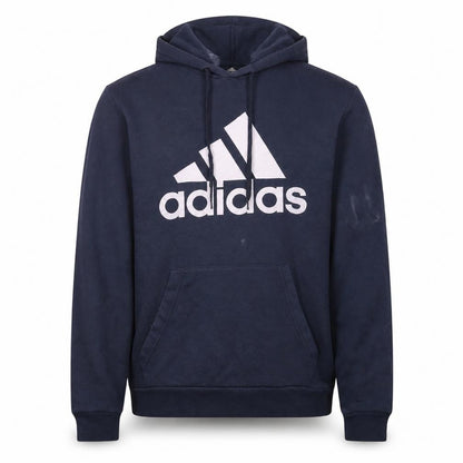 Mens UK Size S adidas Blue Pullover Hoodie