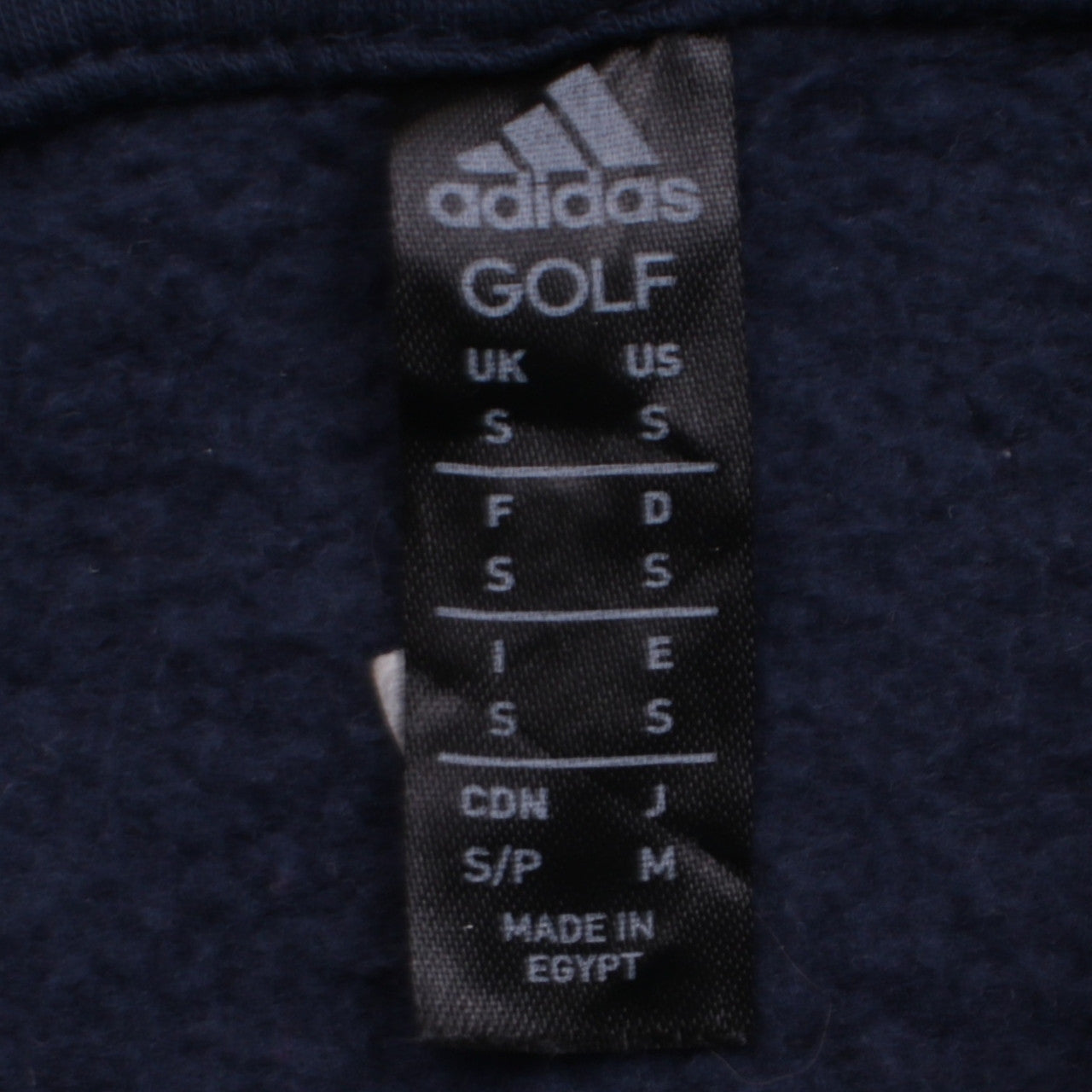 Mens UK Size S adidas Blue Pullover Hoodie